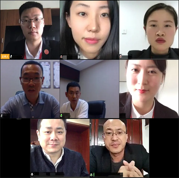 舉行高端衛(wèi)浴設備投資選址項目線上對接會，加快推進項目落地進程