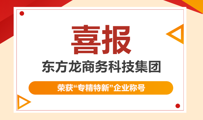 再獲殊榮！東方龍商務(wù)集團喜獲2023年度上海市“專精特新”企業(yè)稱號！