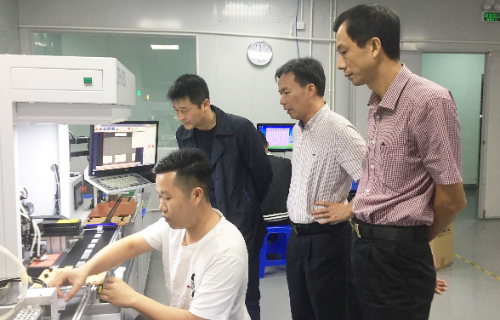 深圳分公司陪同政府園區(qū)對接考察高端顯示屏投資選址項目，高效推進項目落地工作