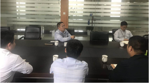 陪同政府園區(qū)赴上市公司精細(xì)化工投資選址項目方對接考察，持續(xù)加大優(yōu)質(zhì)項目對接力度