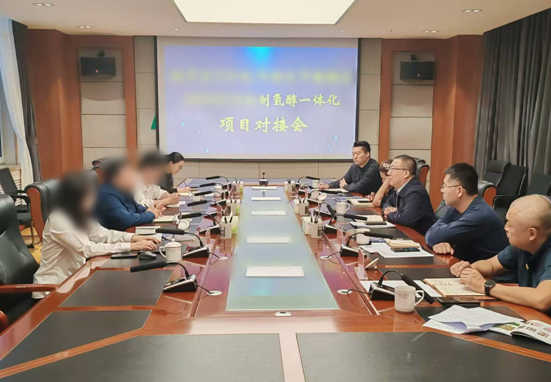投資額超50億！新能源制氫醇一體化投資選址項目方實地考察內(nèi)蒙古某地方政府